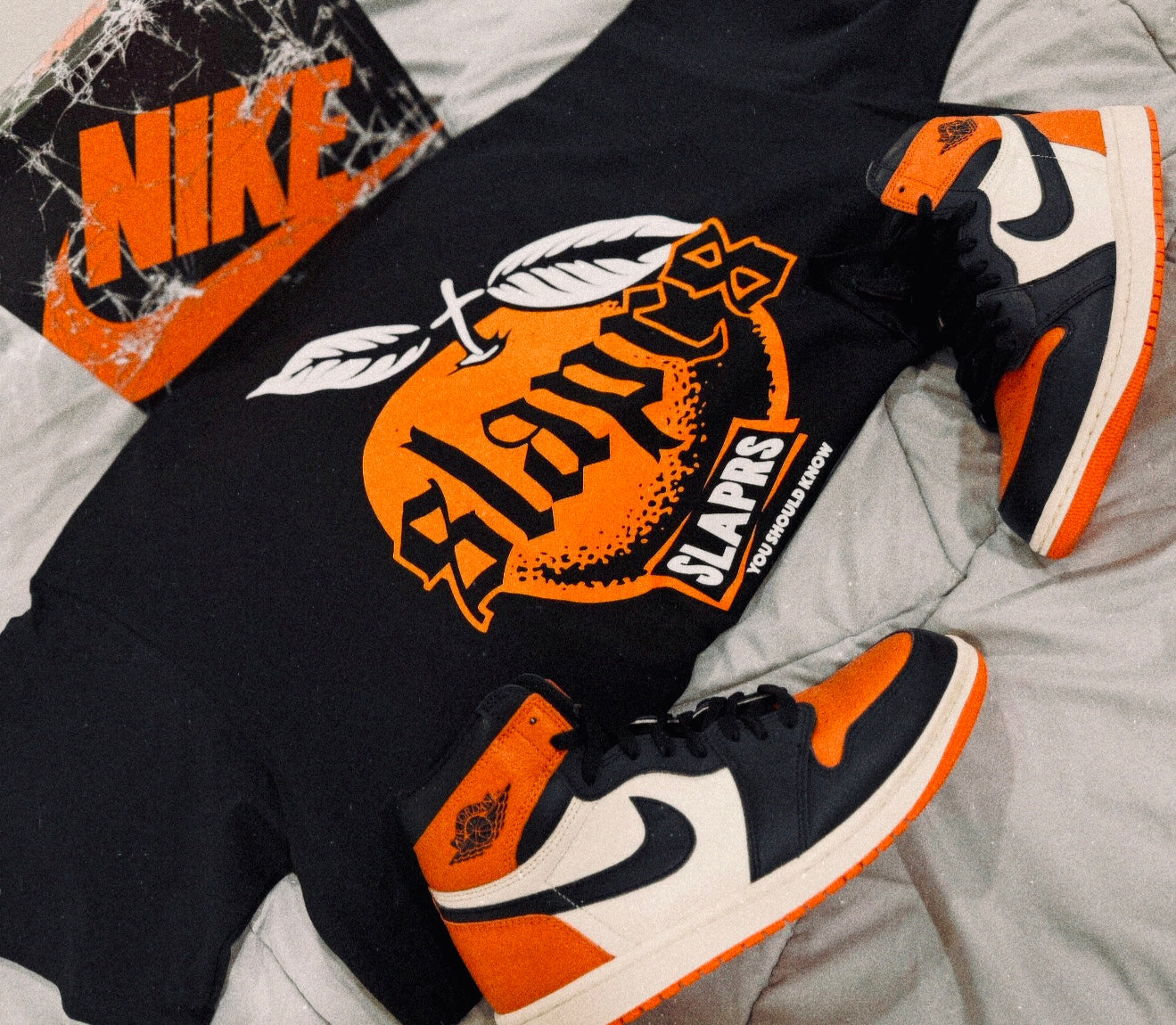 Circle Tee (Orange Tee)